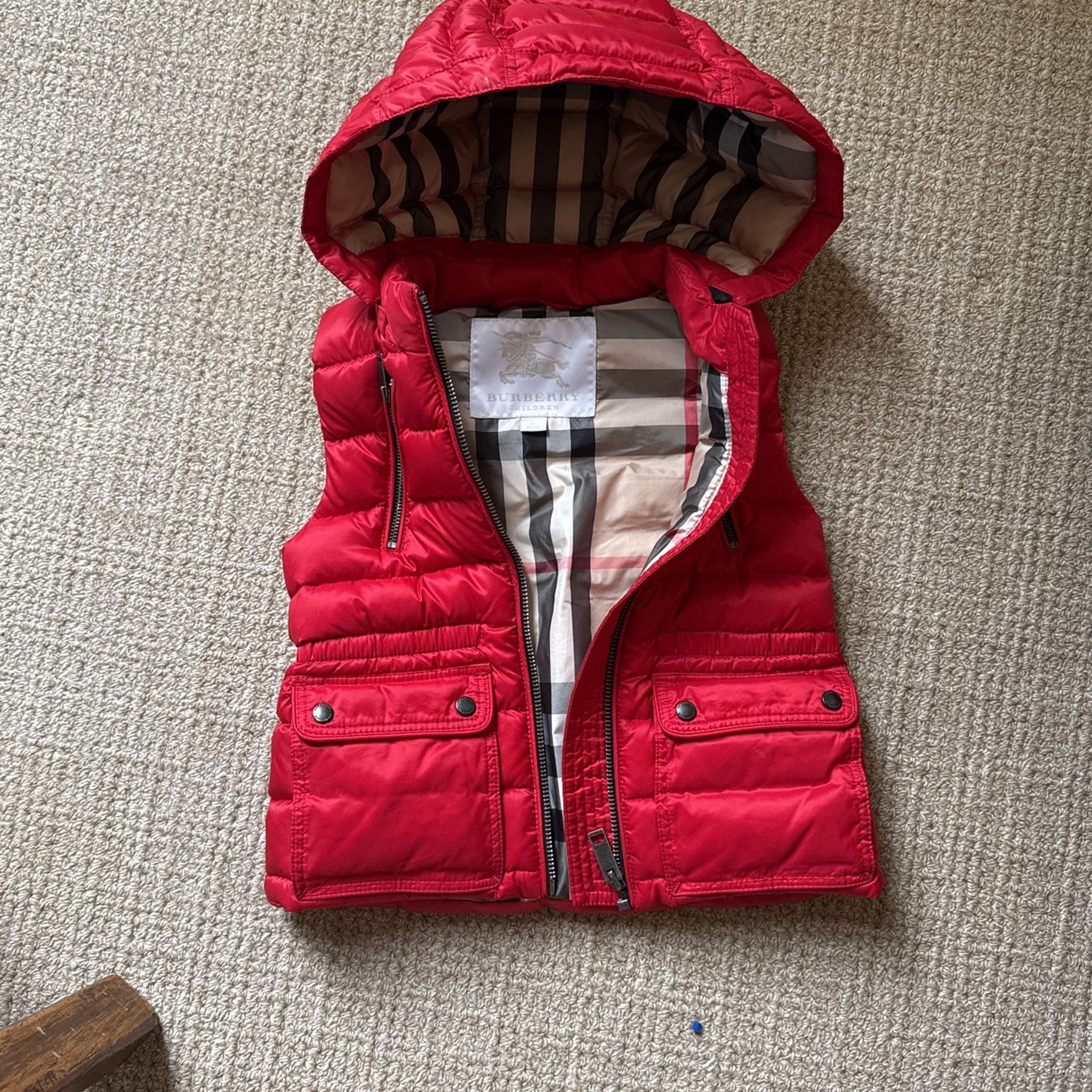 Burberry Kids Puffer Vest (5Y)
