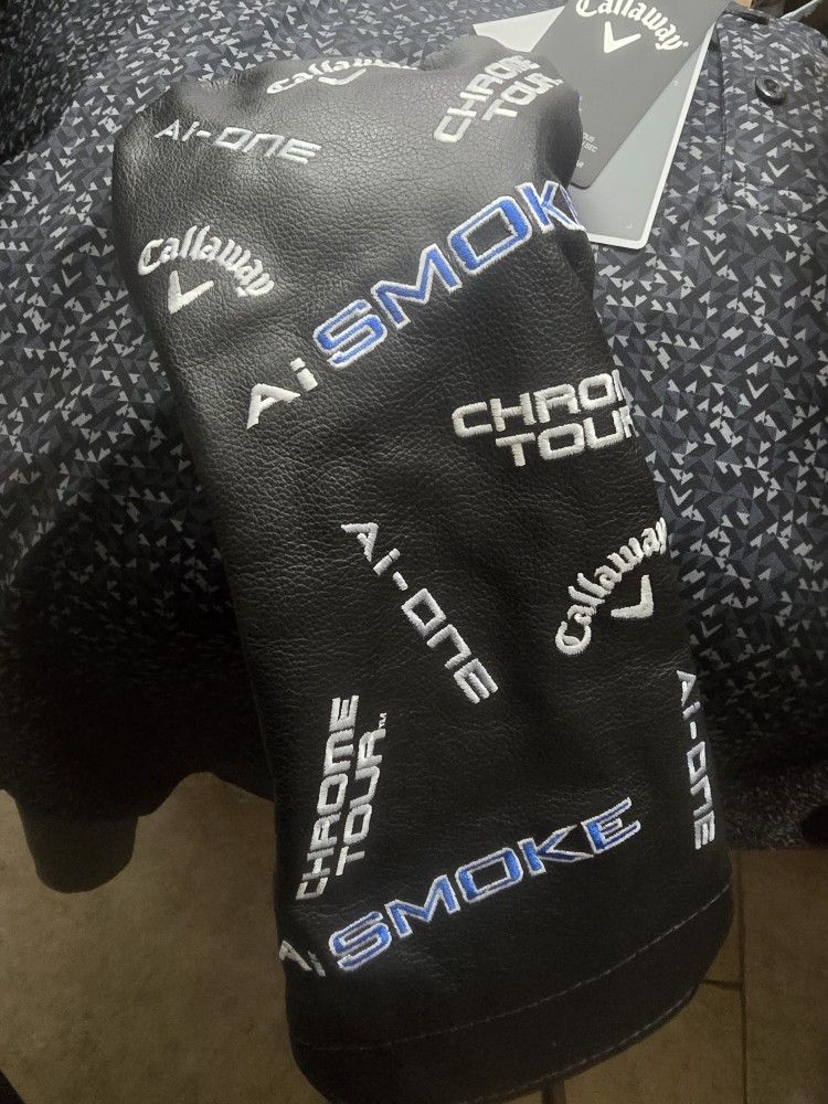 Tour Issued Callaway Ai Smoke Driver Head Cover