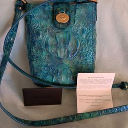 BRAHMIN CROSS SHOULDER TOTE