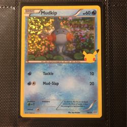 Pokémon - Mudkip Holo $10 - McDonalds