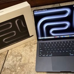 Apple MacBook Pro 14” M4 – 16GB RAM / 512GB – Space Black (LIKE NEW, 6 CYCLES)