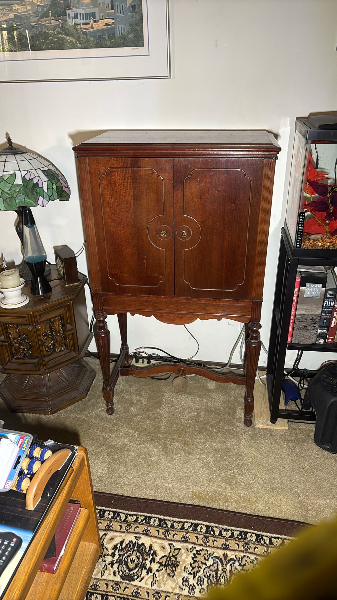Antique Radio Cabinet