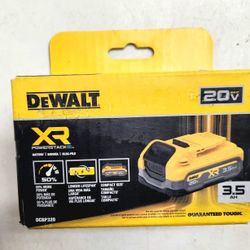 3.5AH Dewalt Batteries New In Box