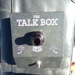 Talk Box Guitar Sound Amplifier 