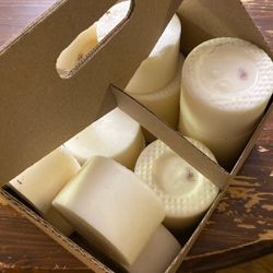 18 Pieces Of Candle Wax 