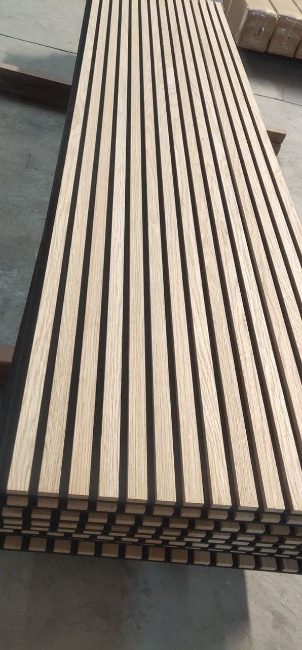 Accoustic Slat Wood Panels