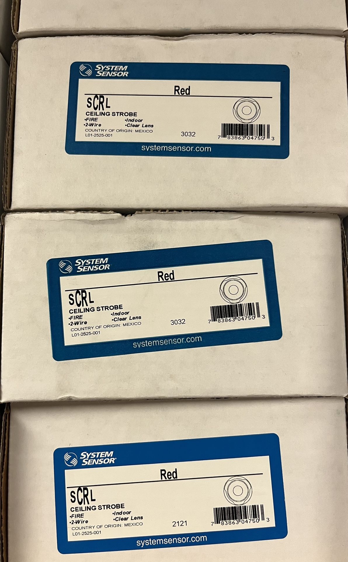 System Sensor Ceiling Strobe SCRL