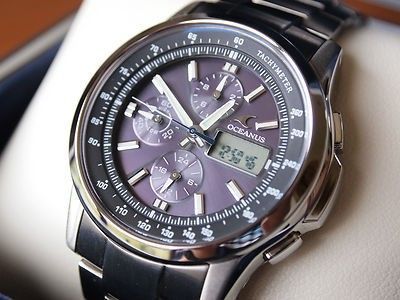 Casio Oceanus Solar Wave Ceptor model 3732 ocw-500tda