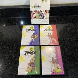 Zumba Fitness-4 DVD Boxed Set Latin-inspired Workout-Routine