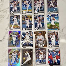 Los Angeles Dodgers baseball card lot