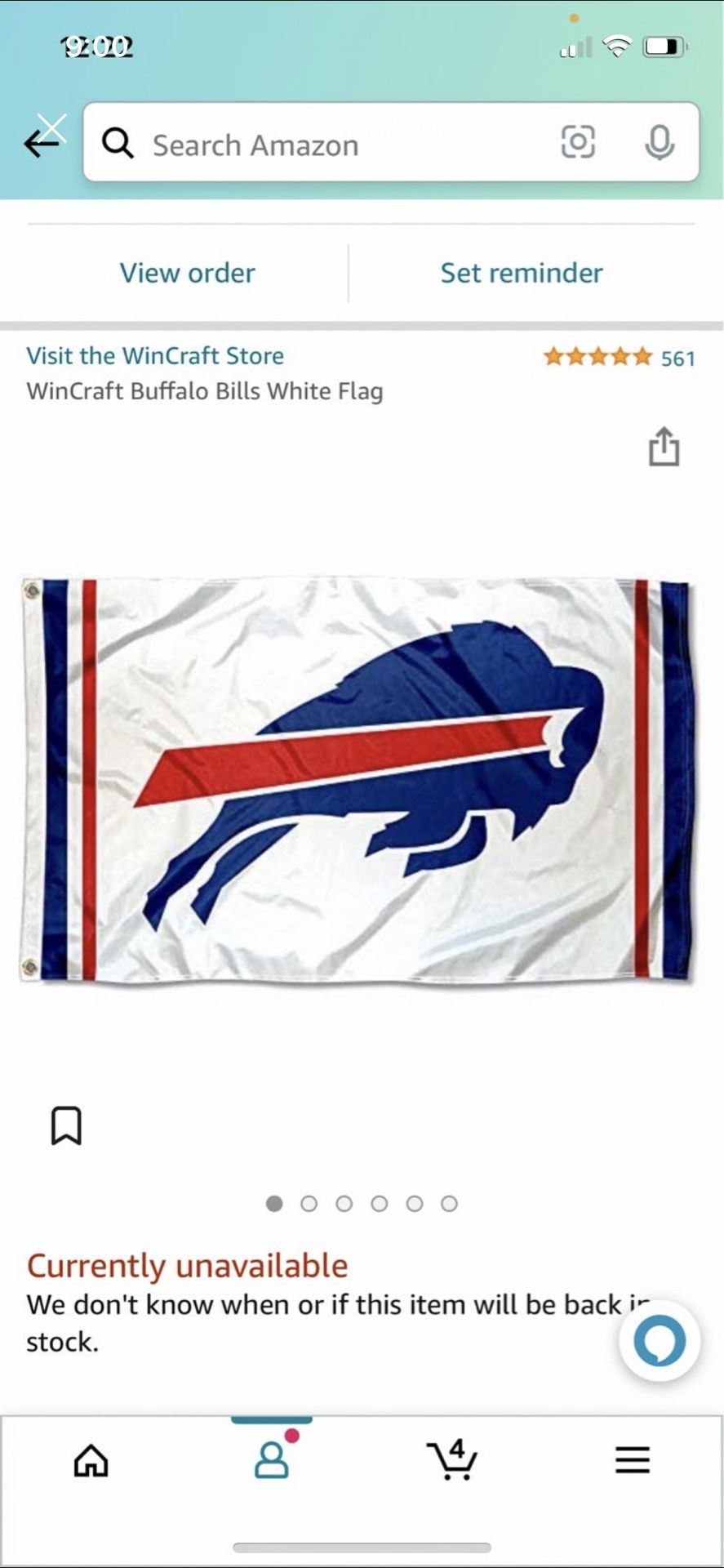 Buffalo Bills Flag & Dominos