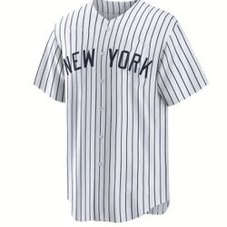 New York Baseball Jersey 30 Cash, Size Medium 