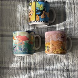 Vintage Disney Coffee Mugs