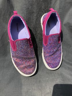 Girls Old Navy Glittery tennis size 6