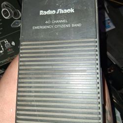 Vintage Radio Shack 49 Channel Road Emergancy 2 Way CB Radio