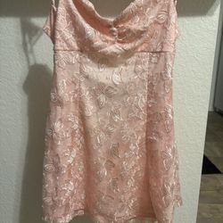 Pink Butterfly Dress