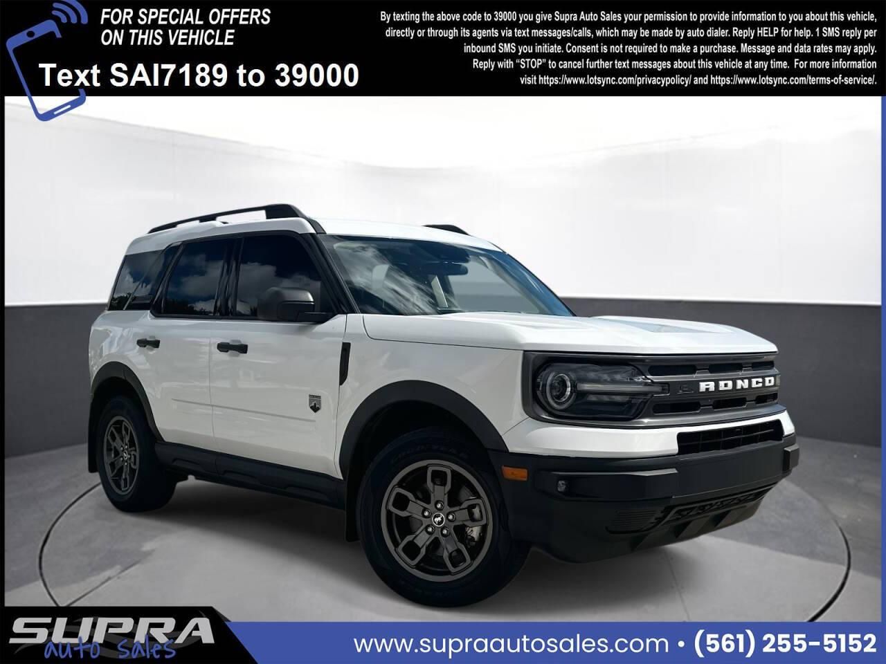 2021 Ford Bronco Sport