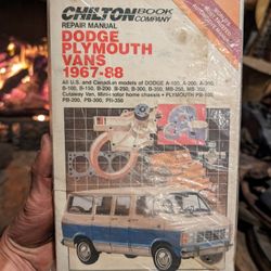 Dodge Van Repair Manual Mopar Guide Like Haynes Book 
