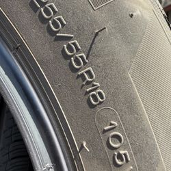BMW X5 Tires 255/55/19 Michelin (4 Tires) $100.00/ All 4 