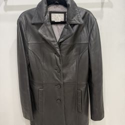 Nine West Vintage Leather Jacket- M