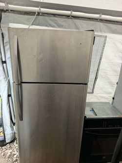 Black Top-Freezer Refrigerator