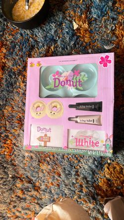 Gourmet bunny donut mole and baking kit