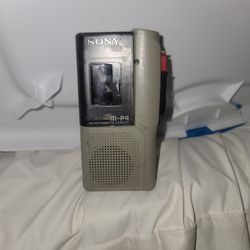 Sony M-P4 Microcassette Corder Recorder