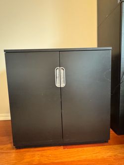 IKEA GALANT Storage Cabinet – Black/Brown – Great Condition