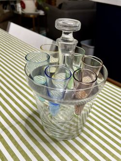 Vintage Shot Glasses Set