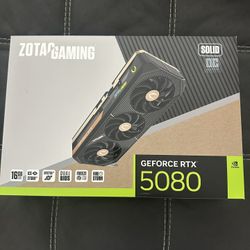 ZOTAC GAMING GeForce RTX 5080 SOLID OC D7 16GB Gaming Graphics Card