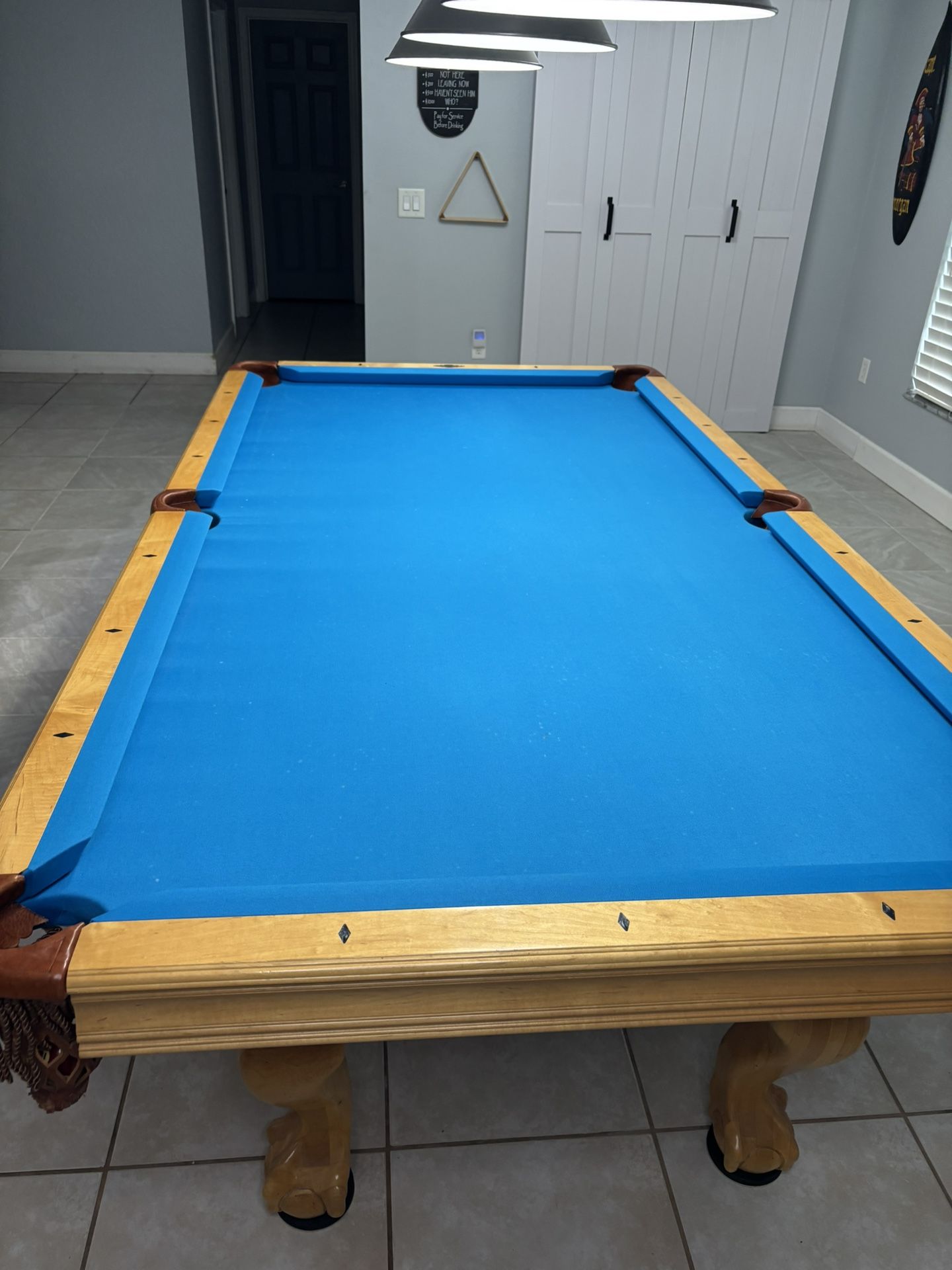8x4 Brunswick Pool Table