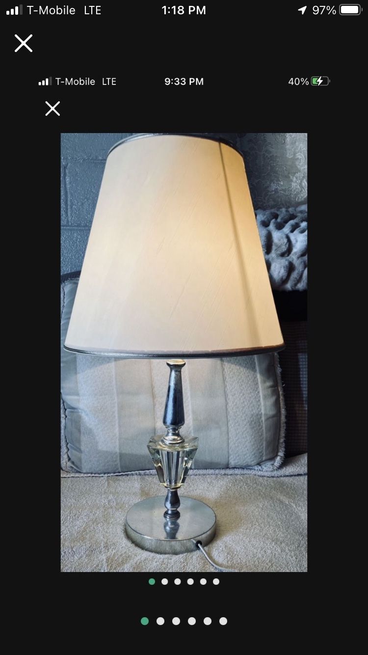 Antique desk/nightstand lamp