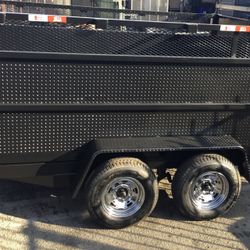 8x10x4 DUMP TRAILER