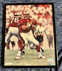Steve Young Autographed Picture SF 49ers