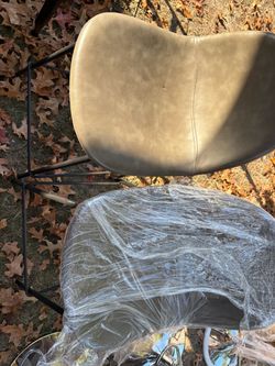 Modern Dining Chair with Metal Frame