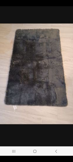 Gray rug