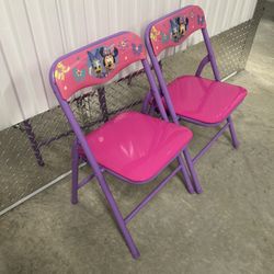 2 Minnie Mouse Chairs