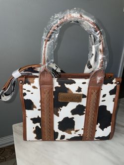 Wrangler Cow Print Purse
