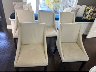West Elm, leather chairs West Elm, leather chairs