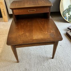 Mid -Century Modern Lane Reflection Side Table