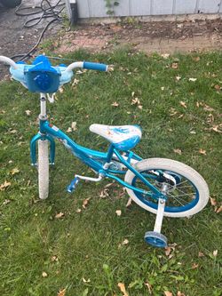 Disney Frozen Kids Bike with Training Wheels