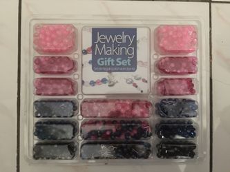 Glass and acrylic beads and charms package