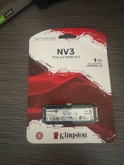 Kingston 1tb NVMe SSD