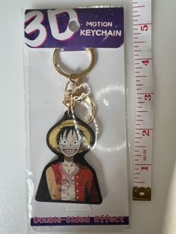One-piece 3d Motion Keychain