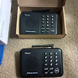 Wuloo Wireless Intercom System 