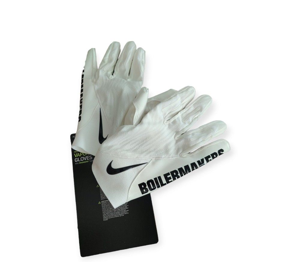 Nike Purdue Vapor Knit Gloves With Magnigrip