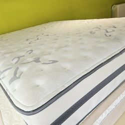 Mattress And Box Spring Queen Size 