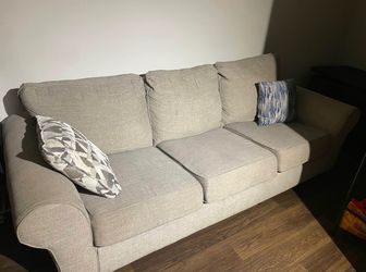 Clean Light Brown Sofa – Delivery Available Tomorrow