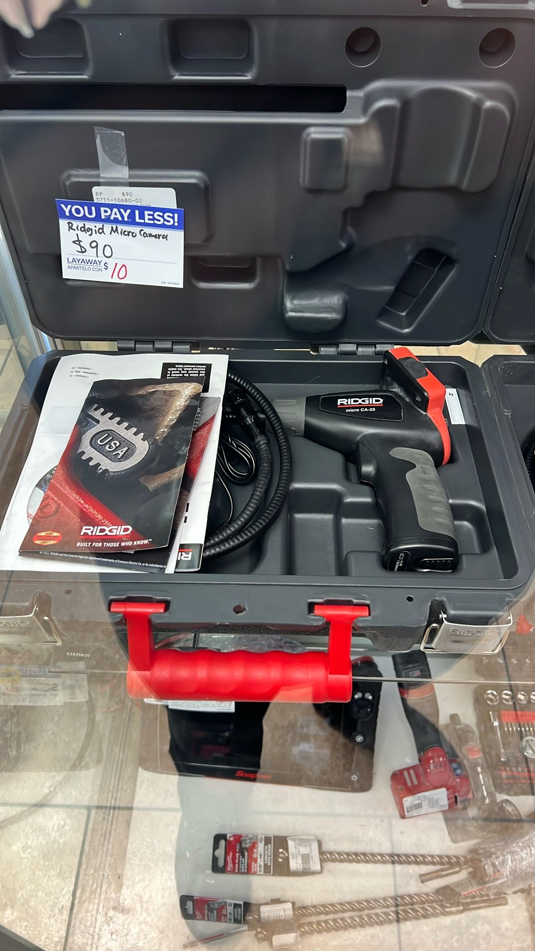 Ridgid micro camera