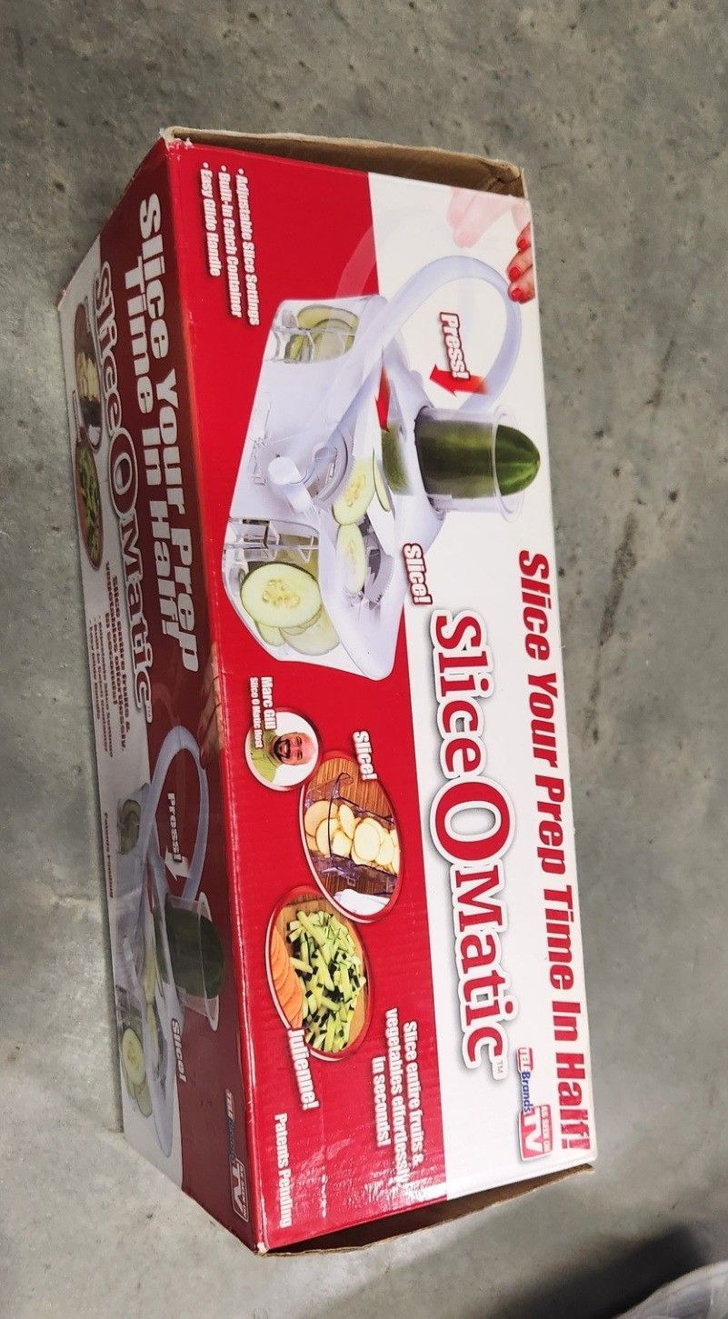 Slice O Matic Prep Time Veggies Fruit Cut